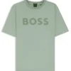 T-shirt med ton-i-ton-logotyp i stretchbomull T-shirt med ton-i-ton-logotyp i stretchbomull