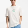T-shirt med tryck i bomullsjersey