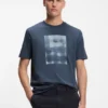 T-shirt med tryck i bomullsjersey