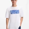 T-shirt med tryck i bomullsjersey