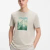 T-shirt med tryck i bomullsjersey