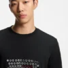 T-shirt med tryck i bomullsjersey