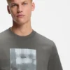 T-shirt med tryck i bomullsjersey