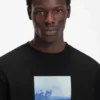 T-shirt med tryck i bomullsjersey