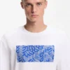 T-shirt med tryck i bomullsjersey