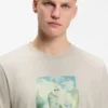T-shirt med tryck i bomullsjersey
