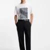 T-shirt med tryck i bomullsjersey T-shirt med tryck i bomullsjersey