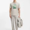 T-shirt med tryck i bomullsjersey