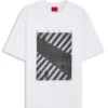 T-shirt med tryck i bomullsjersey T-shirt med tryck i bomullsjersey