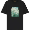 T-shirt med tryck i bomullsjersey