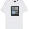 T-shirt med tryck i bomullsjersey