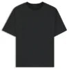 T-shirt med tryckt monogram i merceriserad bomull