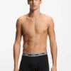 Tre-pack boxershorts i stretchbomull