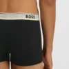 Tre-pack boxershorts med logotyp i midjan i stretchbomull