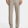 Tredelad slim fit-kostym i mönstrad stretchull Tredelad slim fit-kostym i mönstrad stretchull