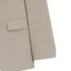 Tredelad slim fit-kostym i mönstrad stretchull Tredelad slim fit-kostym i mönstrad stretchull
