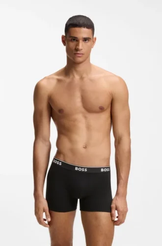 Trepack boxershorts i stretchbomull