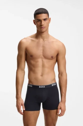 Trepack boxershorts i stretchbomull