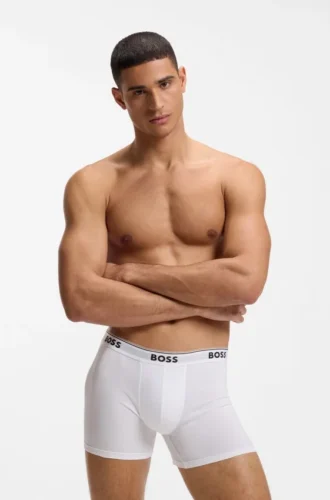 Trepack boxershorts i stretchbomull