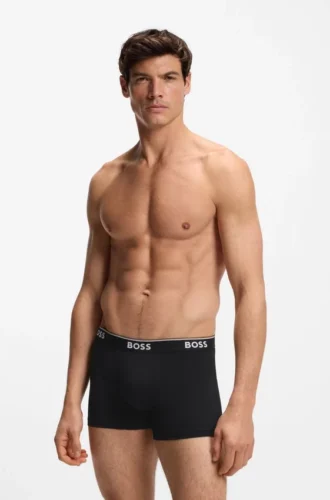 Trepack boxershorts i stretchbomull