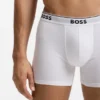 Trepack boxershorts i stretchbomull