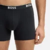 Trepack boxershorts med logotyp i midjan