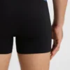 Trepack boxershorts med logotyp i midjan