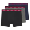 Trepack med boxershorts i stretchbomull