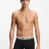Trepack med boxershorts i stretchbomull
