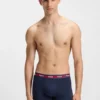 Trepack med boxershorts i stretchbomull