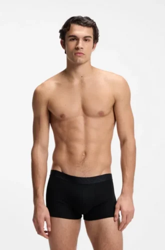 Trepack med boxershorts i stretchbomull