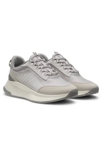 TTNM EVO-sneakers med detaljer i mocka