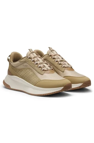 TTNM EVO-sneakers med detaljer i mocka