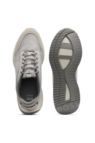 TTNM EVO-sneakers med detaljer i mocka