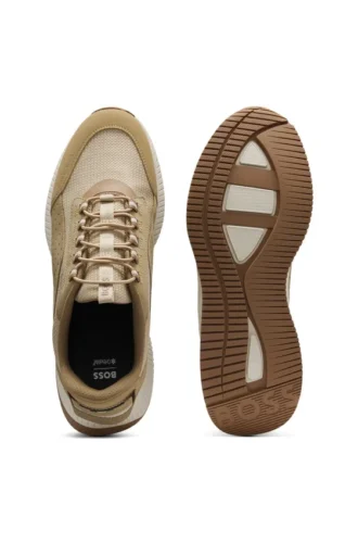 TTNM EVO-sneakers med detaljer i mocka