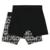 Tvåpack boxershorts för barn i stretchbomull