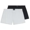 Tvåpack boxershorts i stretchbomull