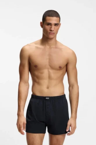 Tvåpack boxershorts i stretchbomull