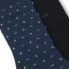 Tvåpack med bomullsblandade strumpor i normal längd Tvåpack med bomullsblandade strumpor i normal längd