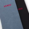 Tvåpack med logostrumpor i midilängd