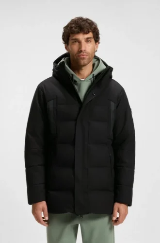 Vattenavvisande parkas med dunfyllning