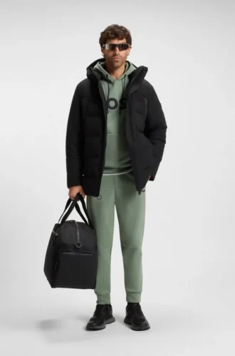 Vattenavvisande parkas med dunfyllning