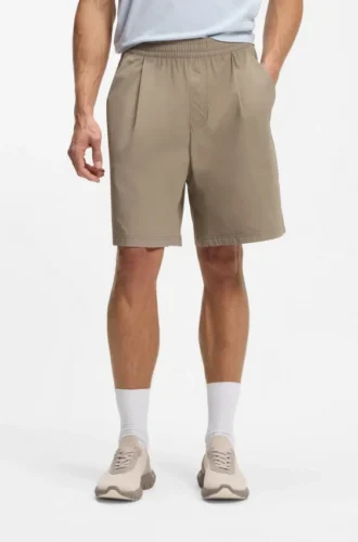 Vattenavvisande shorts i mikrovaffelväv