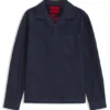 Överdimensionerad overshirt i japansk styv denim Överdimensionerad overshirt i japansk styv denim