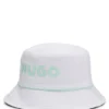 Vändbar bucket hat för barn i bomullstwill