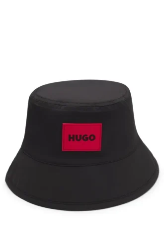 Vändbar bucket hat för barn med logotyper